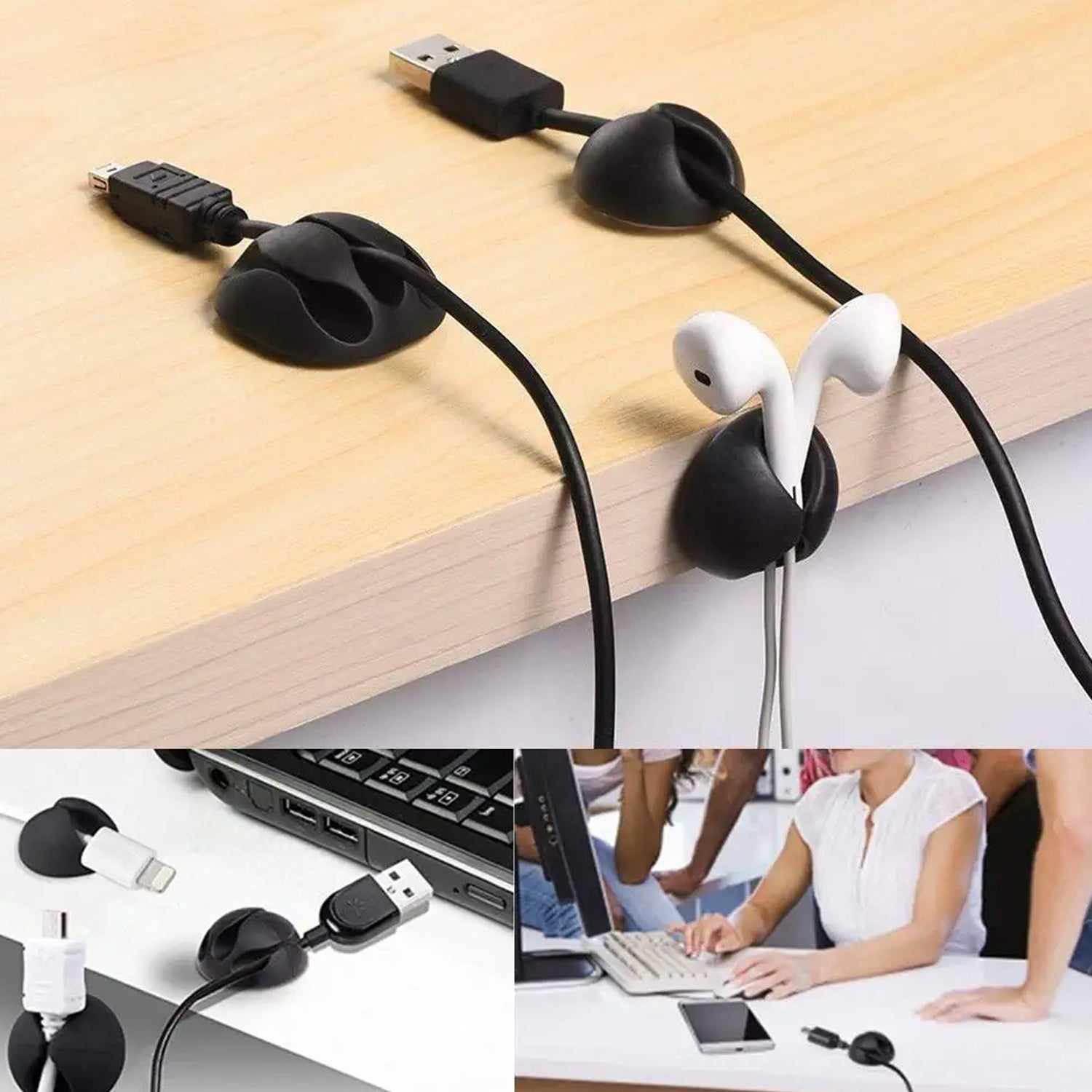 6298 10PCS CABLE HOLDER AND SUPPORTER FOR GIVING SUPPORT AND STANCE TO ALL KIND OF CABLES. DeoDap 6298 10PCS CABLE HOLDER AND SUPPORTER FOR GIVING SUPPORT AND STANCE TO ALL KIND OF CABLES. DeoDap